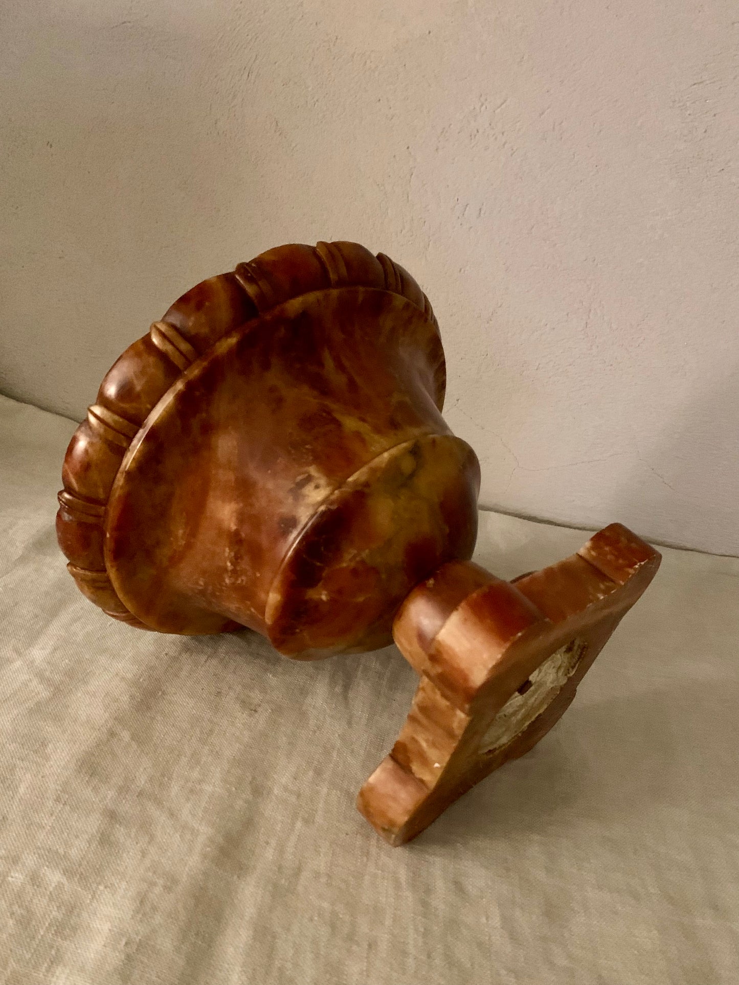 Vintage Alabaster Centerpiece