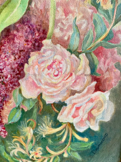 Vintage Flower Painting