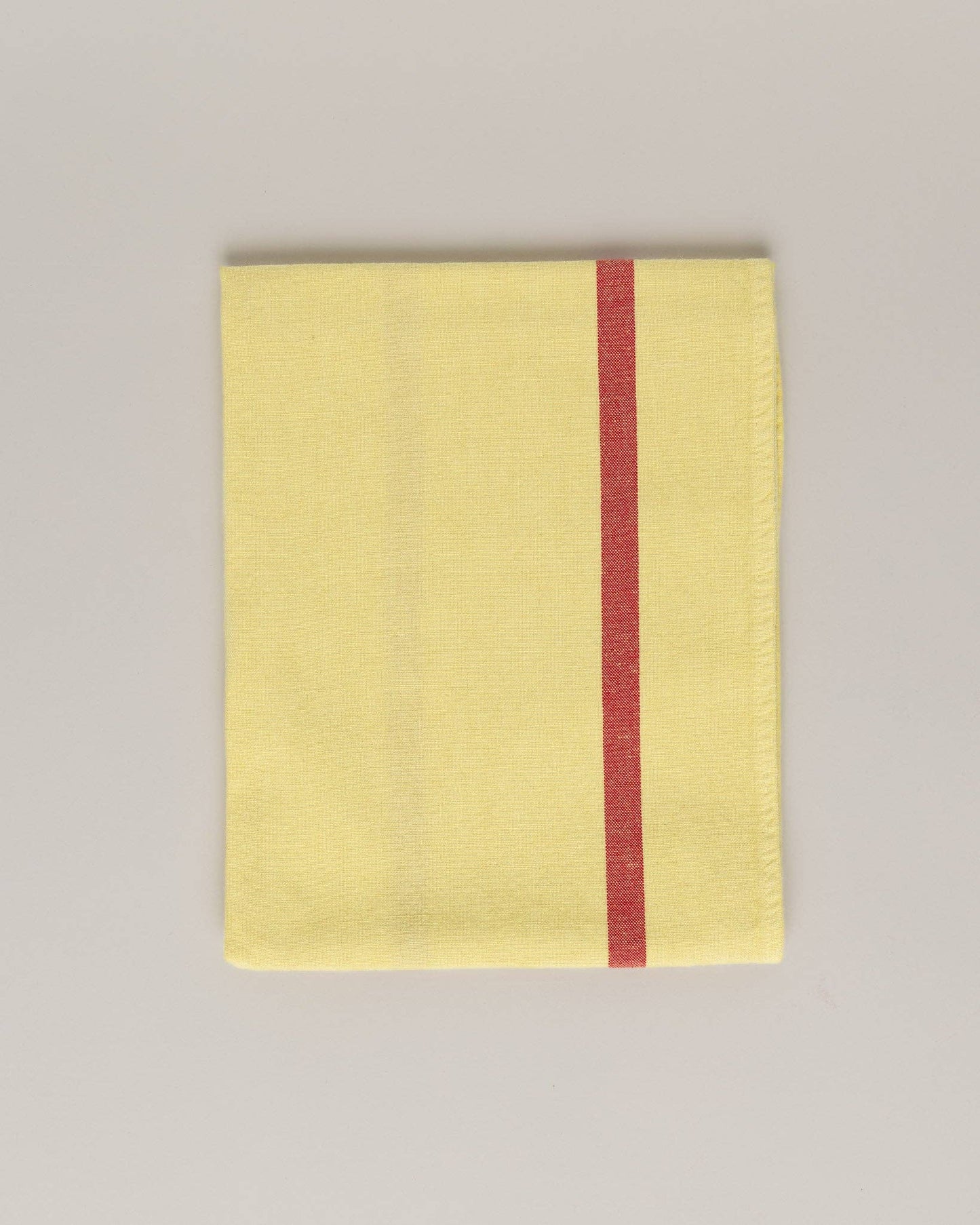 Tea Towel: Limoncello / Red stripe