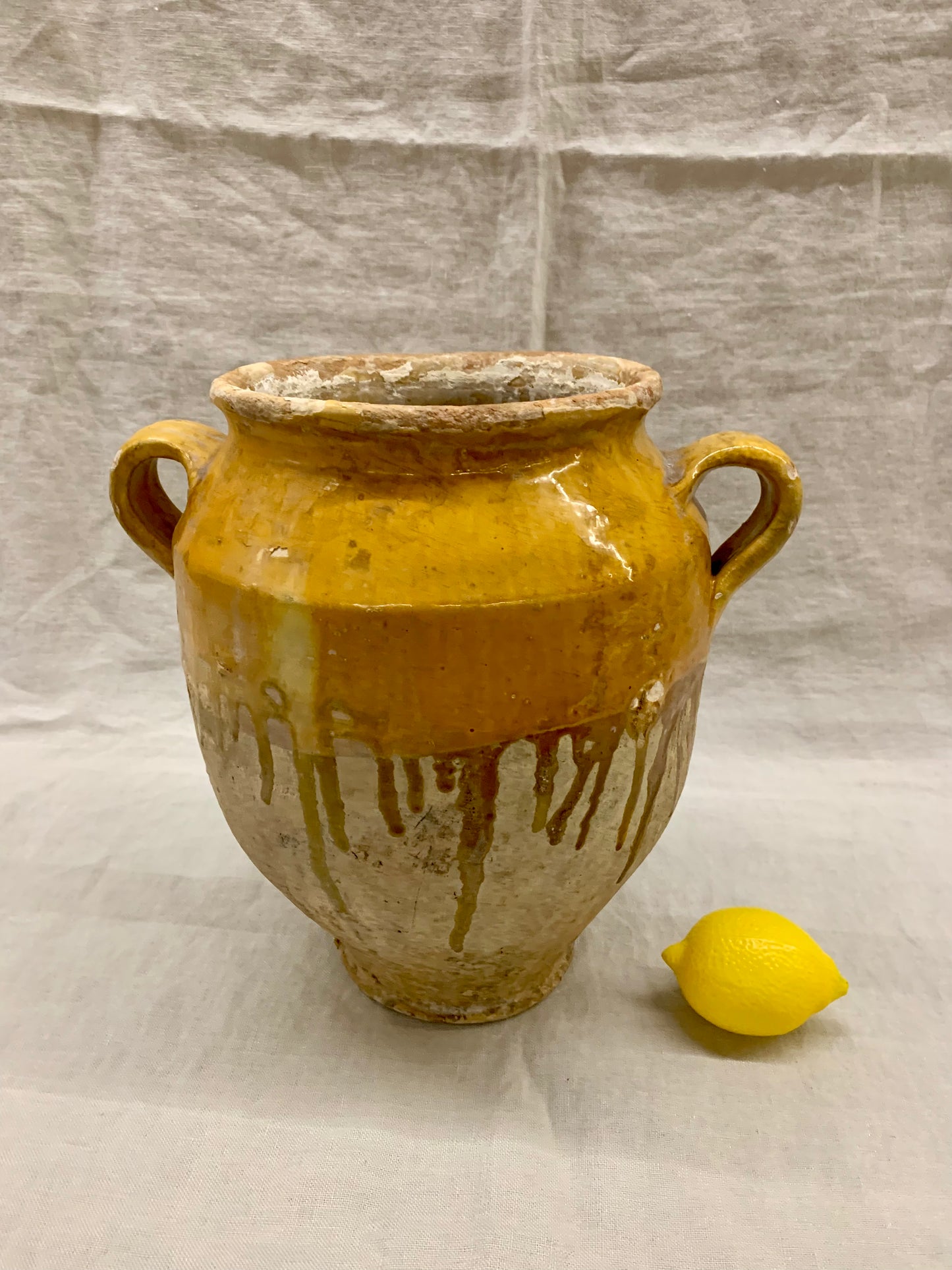 Earthenware Grease Pot - Pot á Graisse