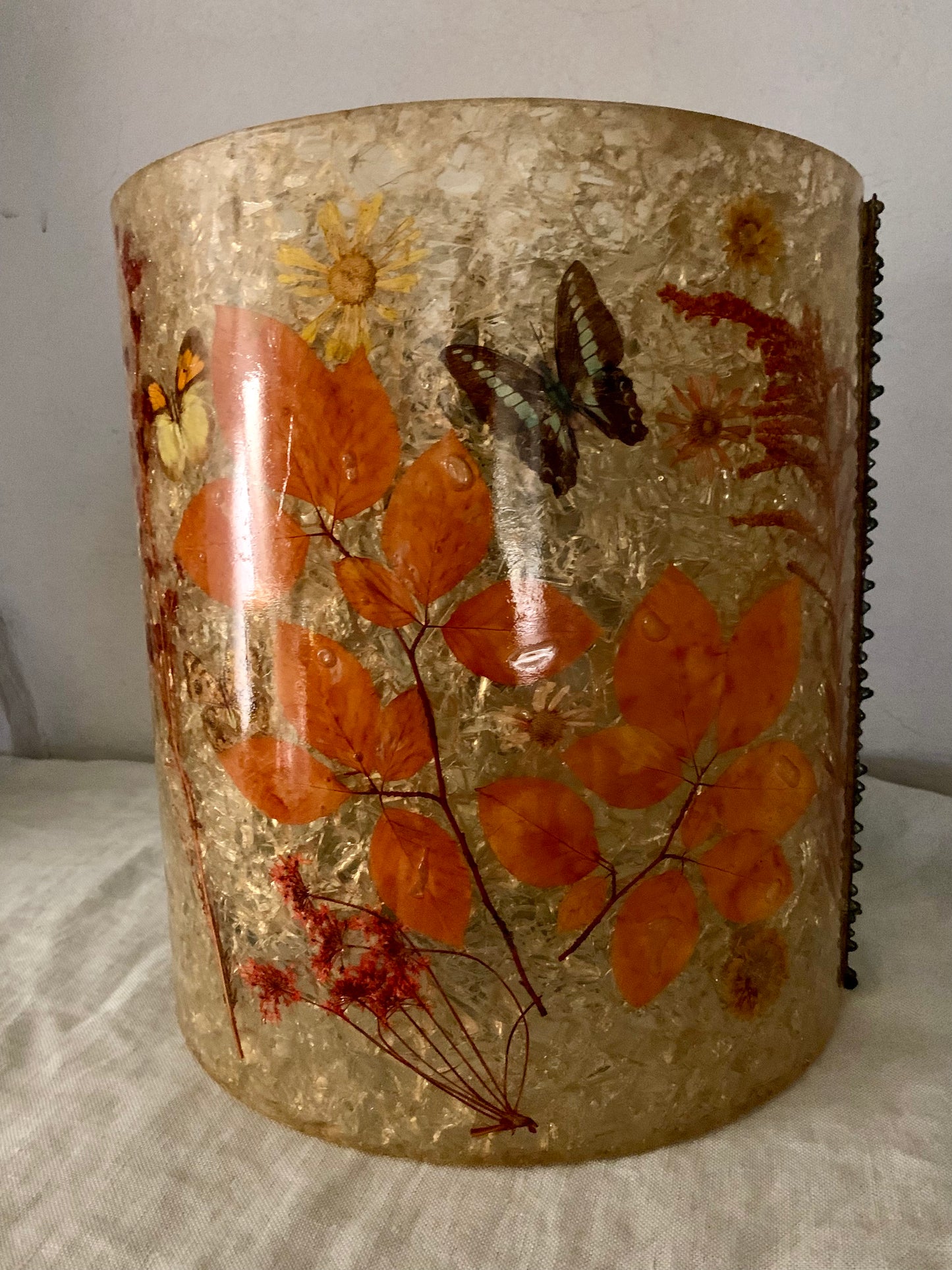 1960-1970s Resin Wall Lamp