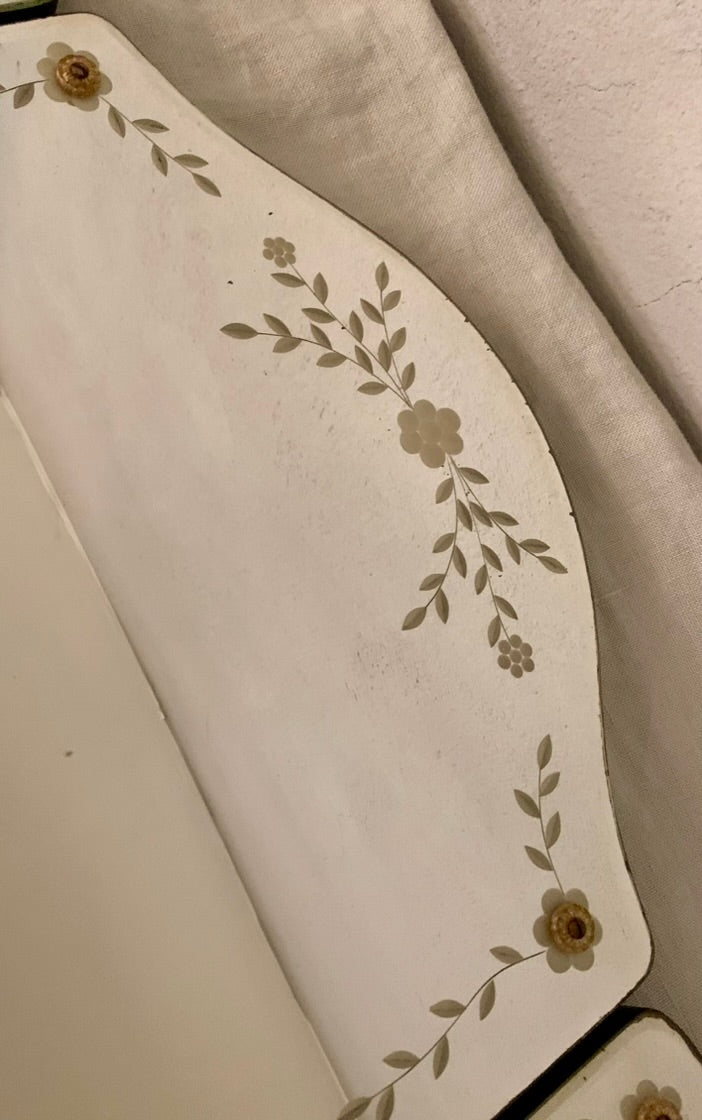 1950s Trifold Mirror - Venetian Style