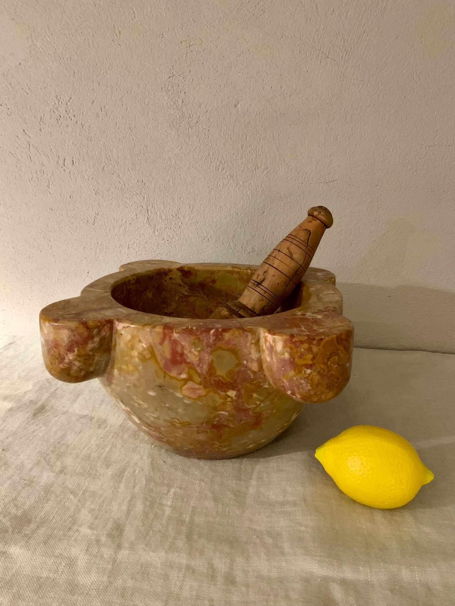 French Marble Mortar