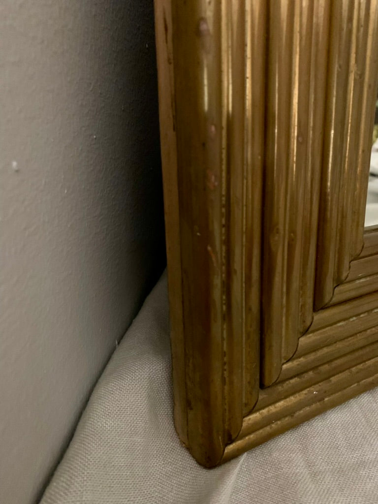 French Brass Bistro Mirror