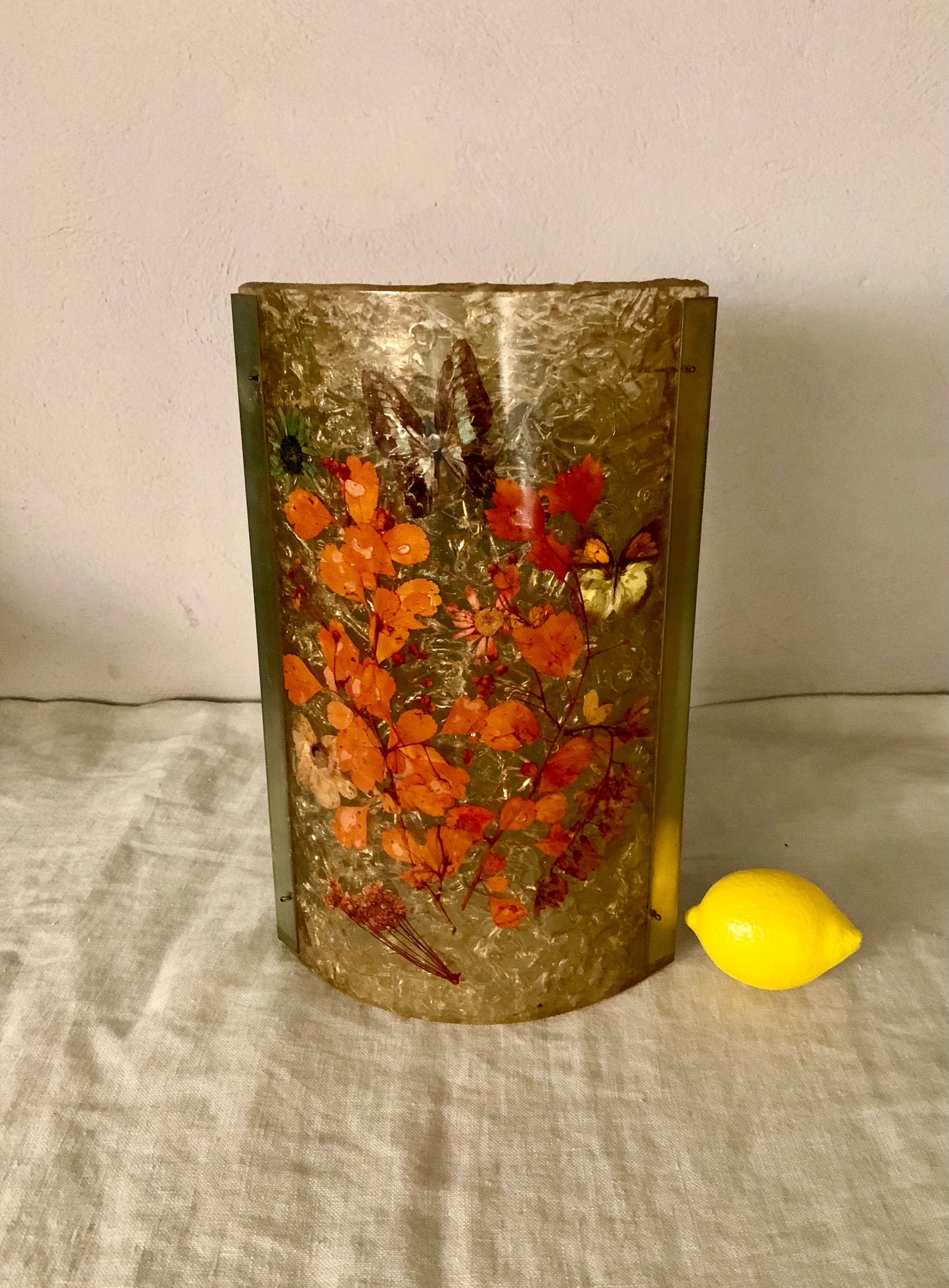 1960-1970s Resin Corner Lamp