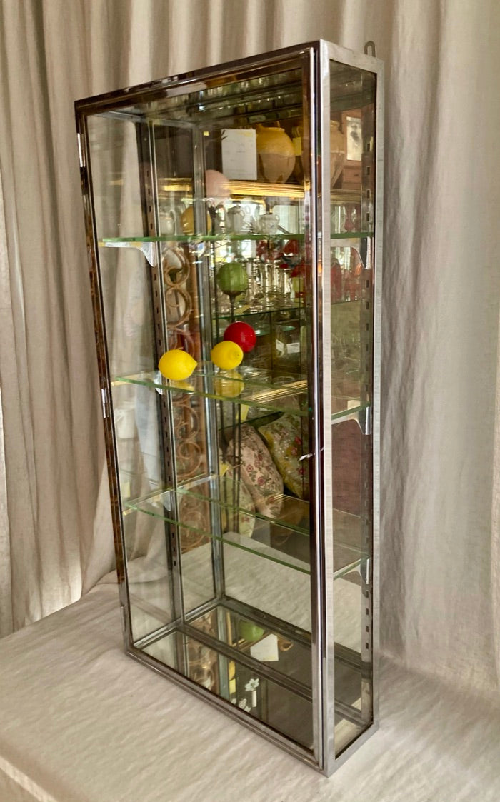 Chrome Dispaly Cabinet