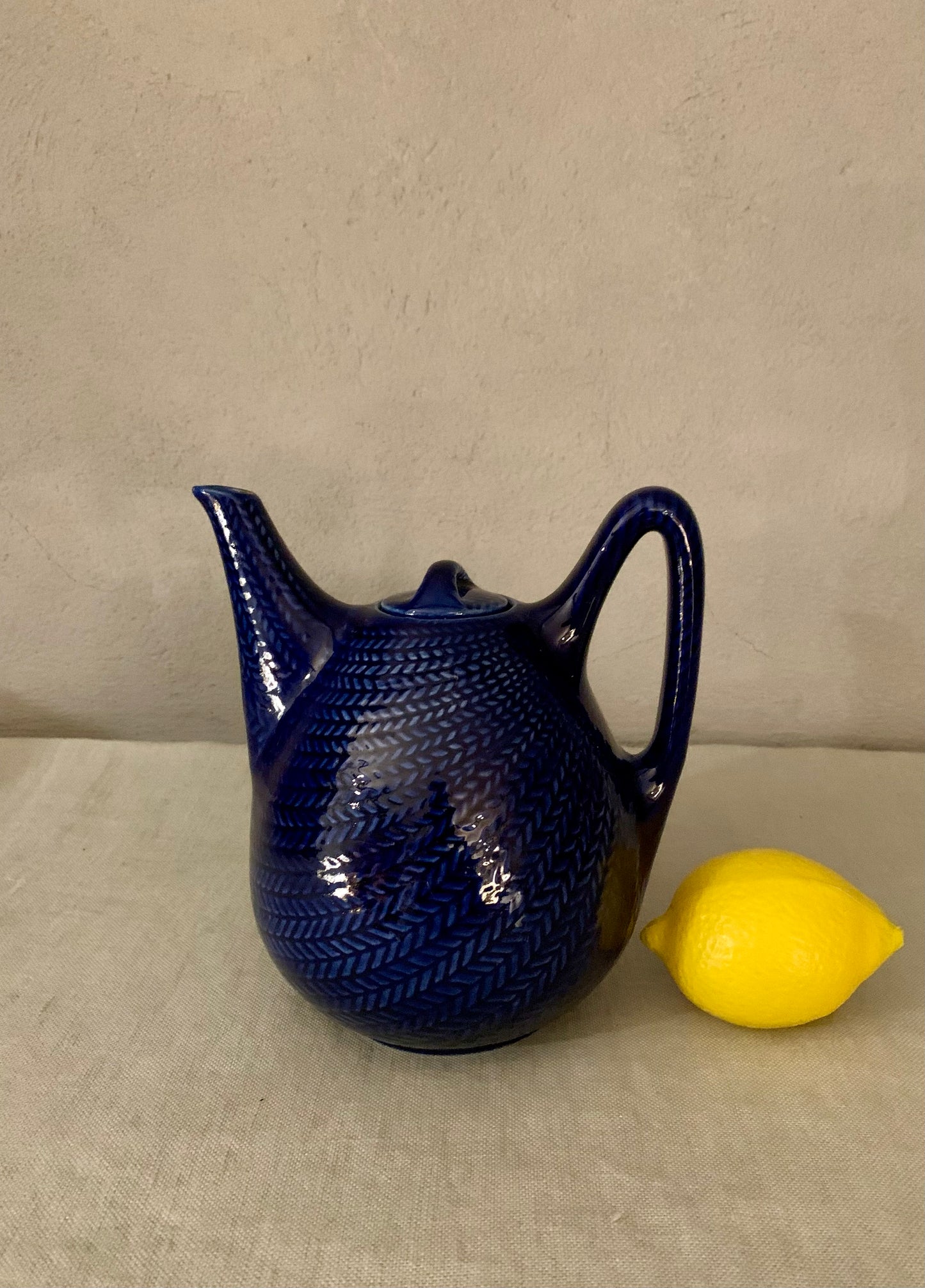 Rørstrand "Blå Eld" Tea Pot