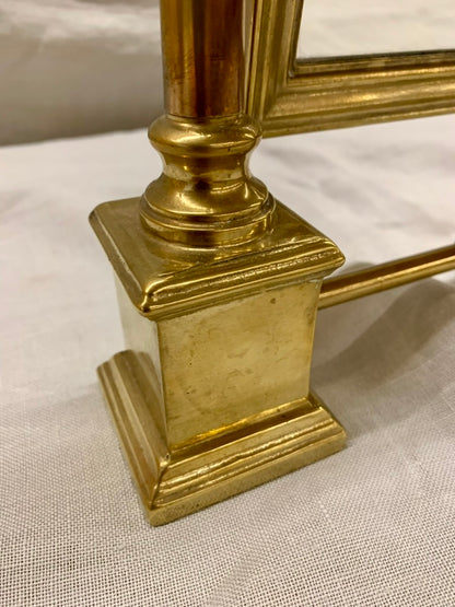 Brass Table Mirror