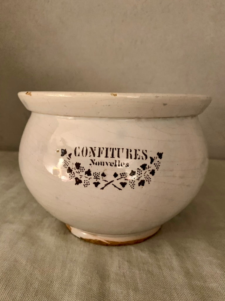 Pot á Confiture - 19th Century Large Jam Jar