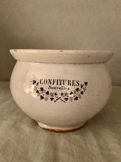 Pot á Confiture - 19th Century Large Jam Jar
