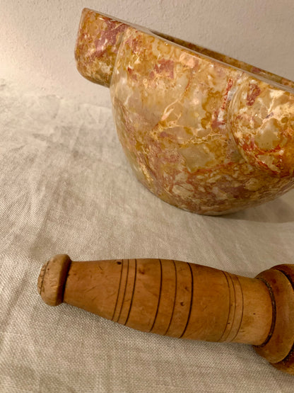 French Marble Mortar