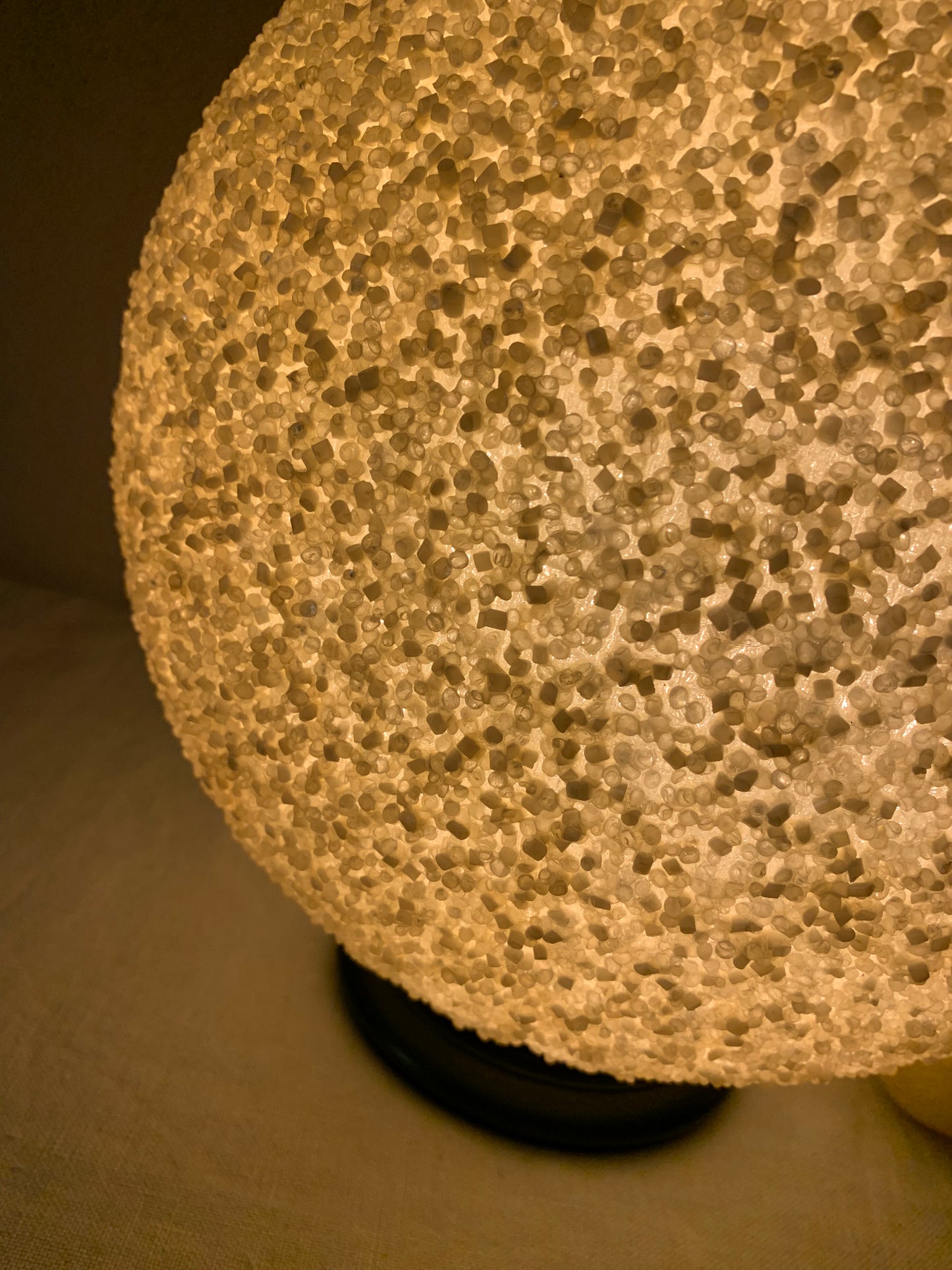 Round Resin Lamp