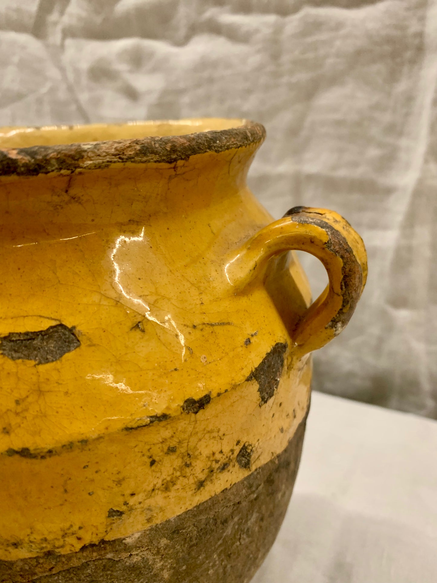 Earthenware Grease Pot - Pot á Graisse
