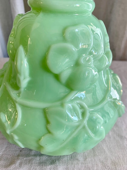 Green Opal glass Vase