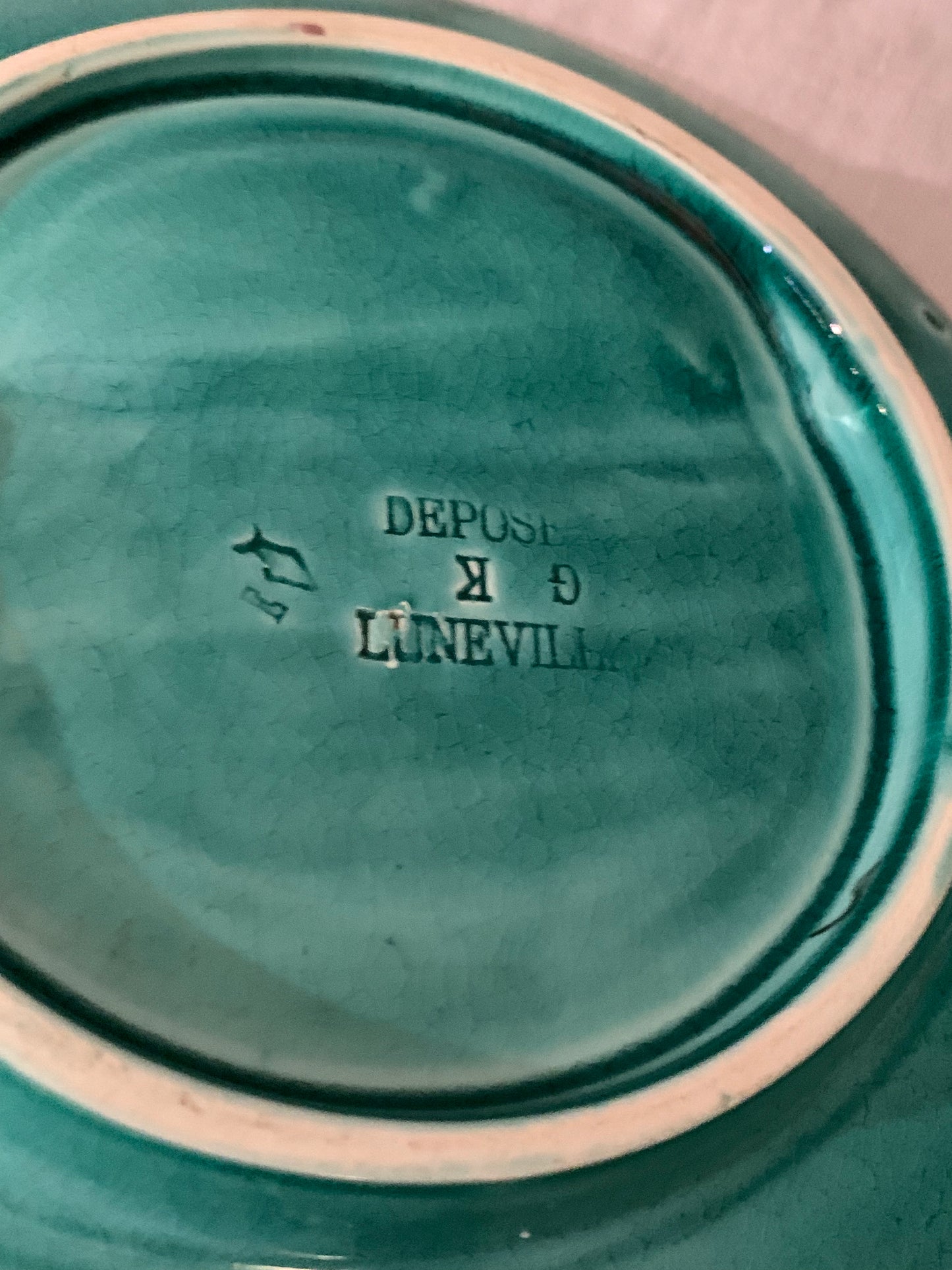 Luneville Asparagus Plate