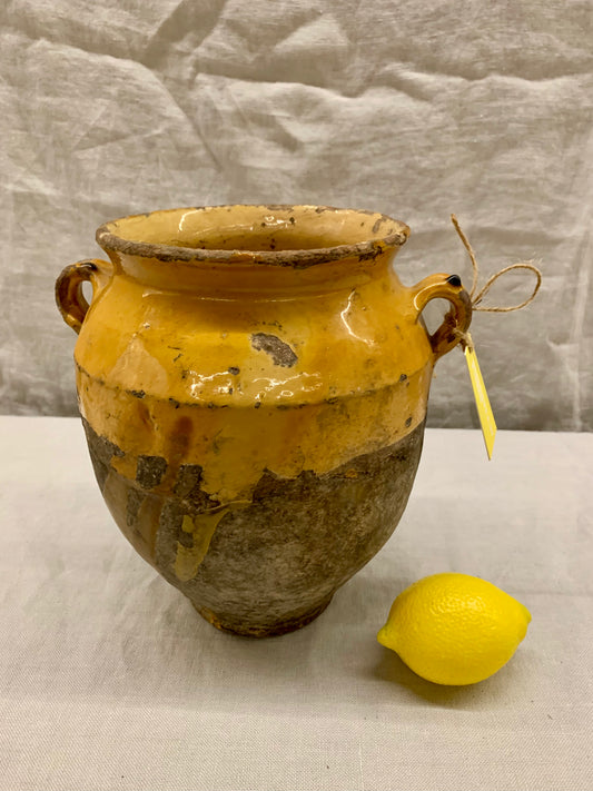 Earthenware Grease Pot - Pot á Graisse