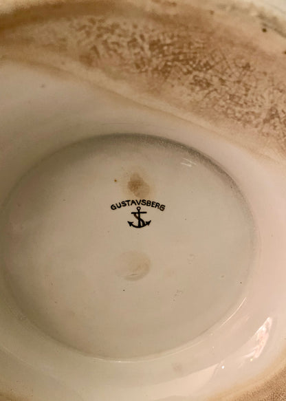 Large Swedish Earthenware Bowl - Gustavsberg