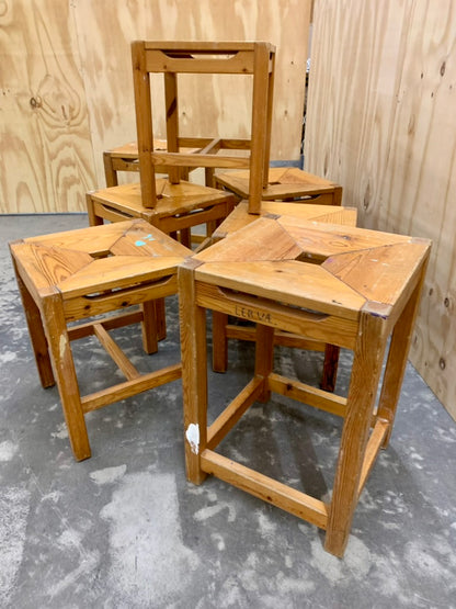 Vintage Pine Stool