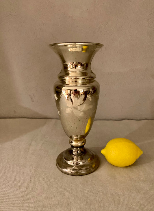 Poor man's silver vase