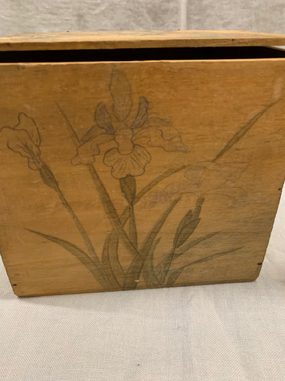 Decorated Tea Box