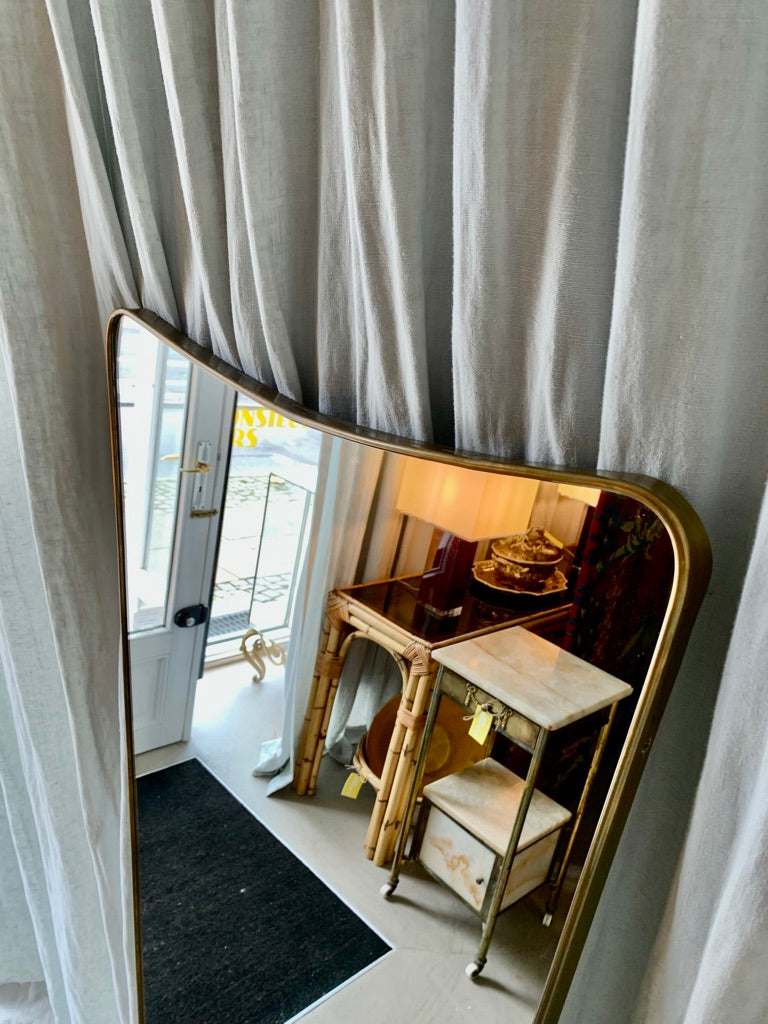 Brass Mirror