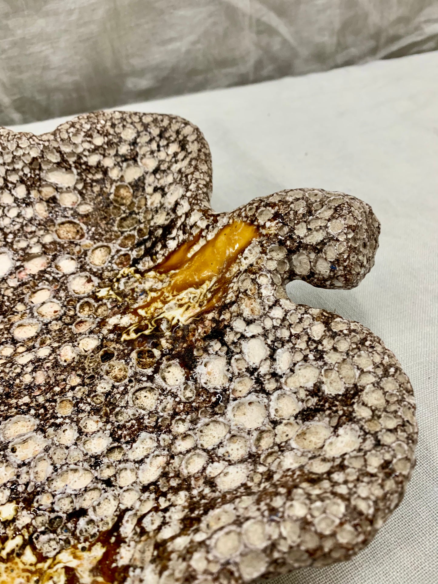 French 1960's Leaf Shaped Dish