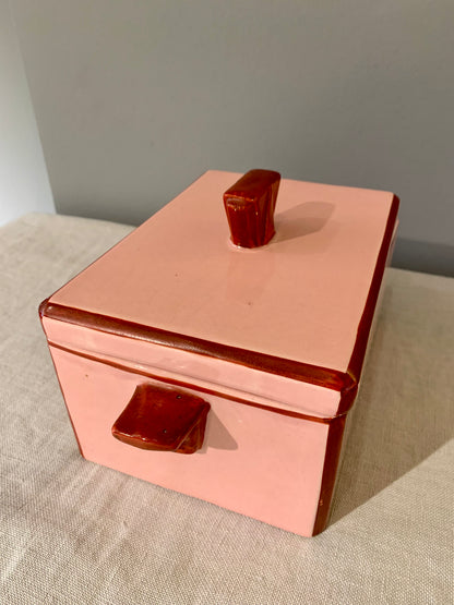 1950's Earthenware Box