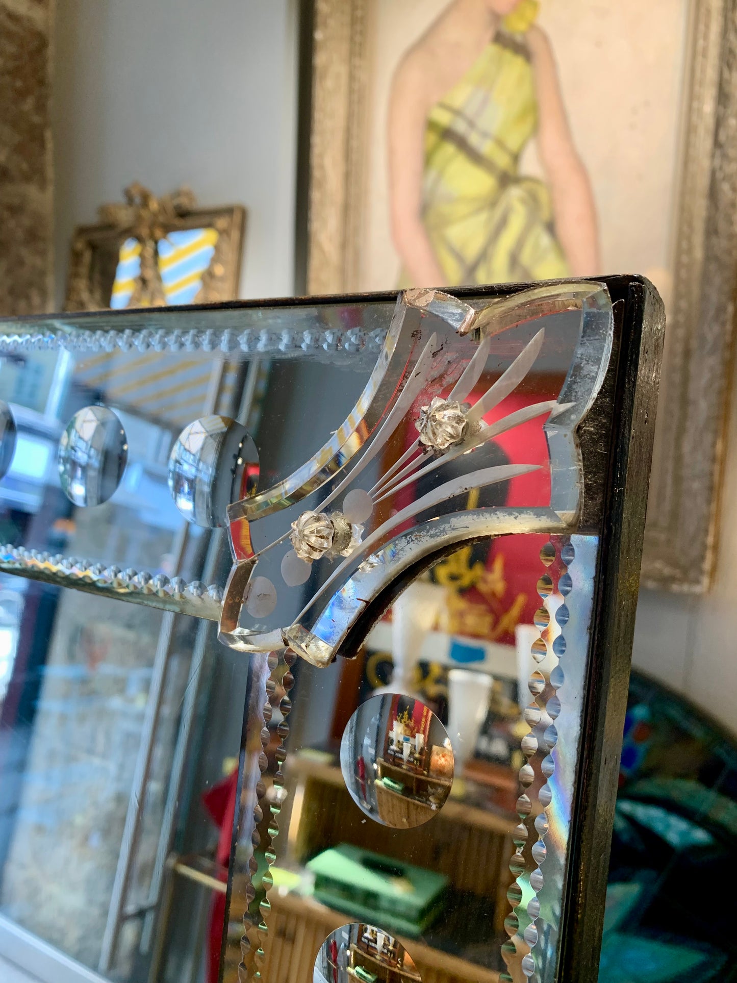 Large Venetian Mirror