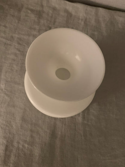 Vintage White Holmegaard "Carnaby" Vase