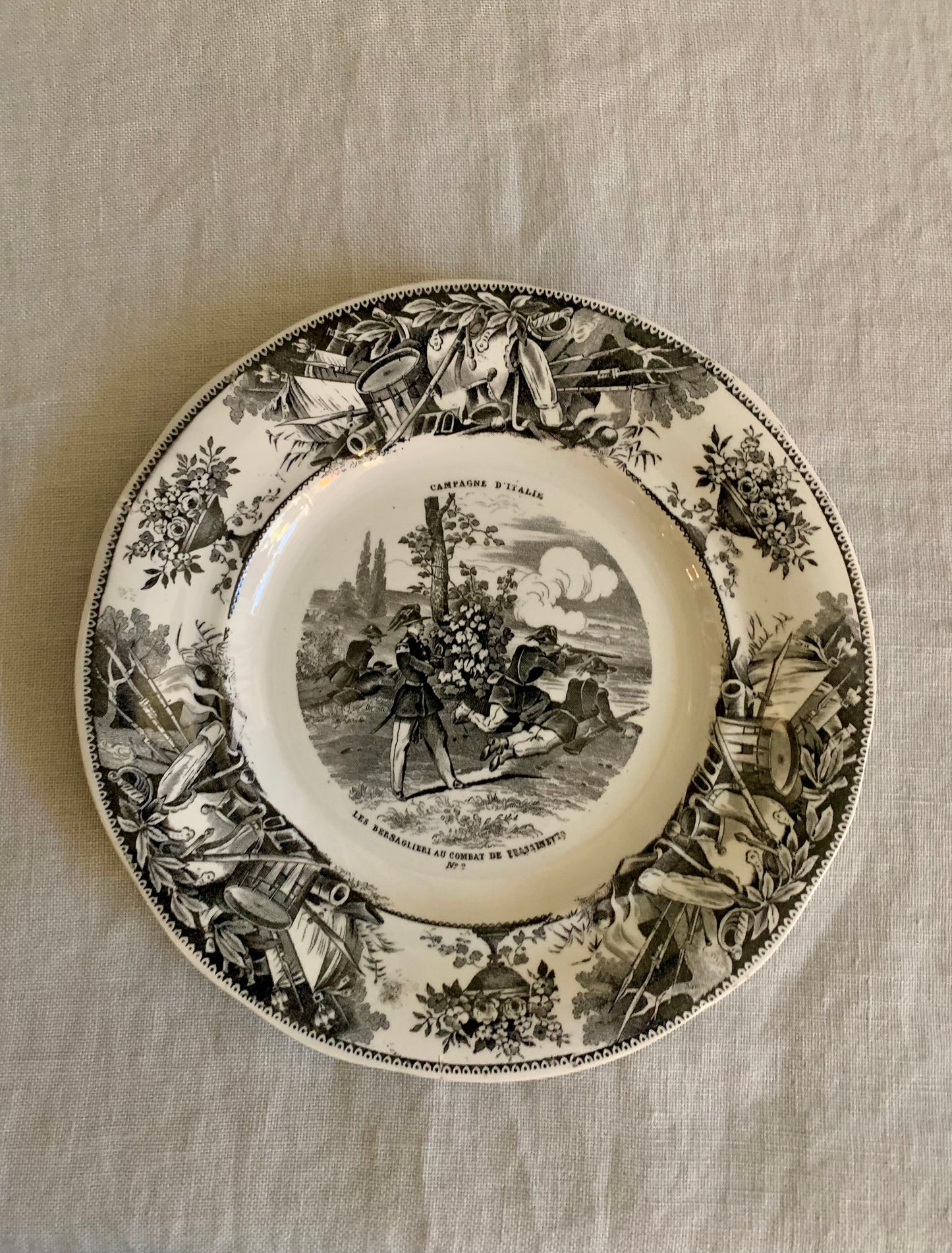 19th Century Earthenware Plate