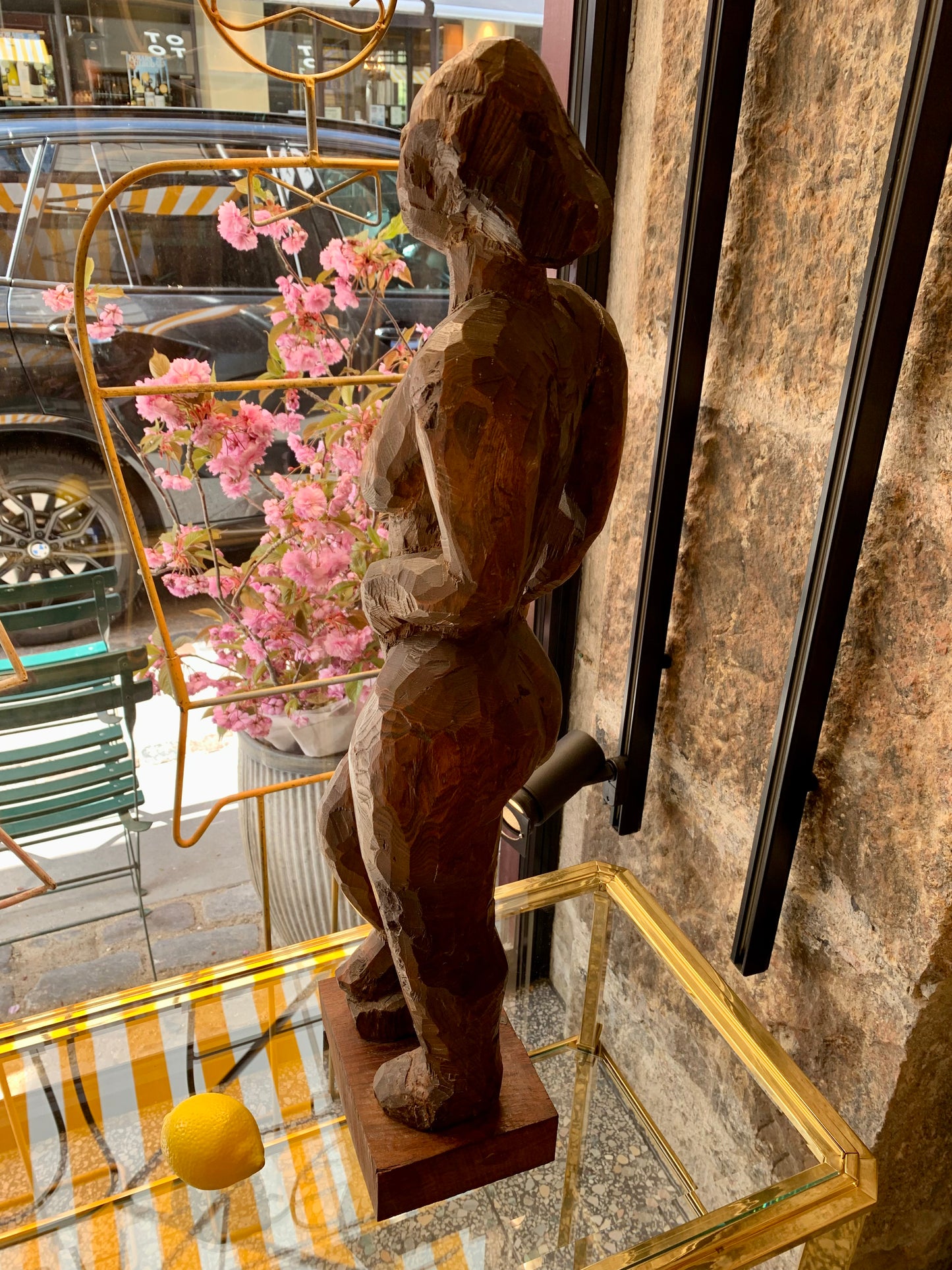 Hand-carved Wooden Sculpture