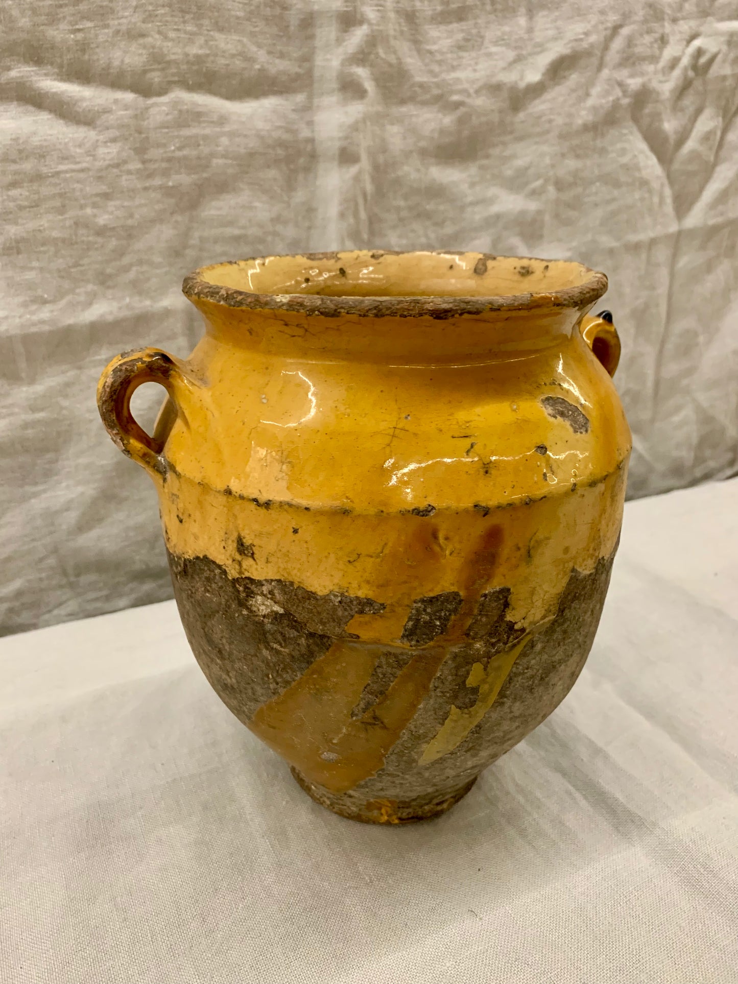 Earthenware Grease Pot - Pot á Graisse