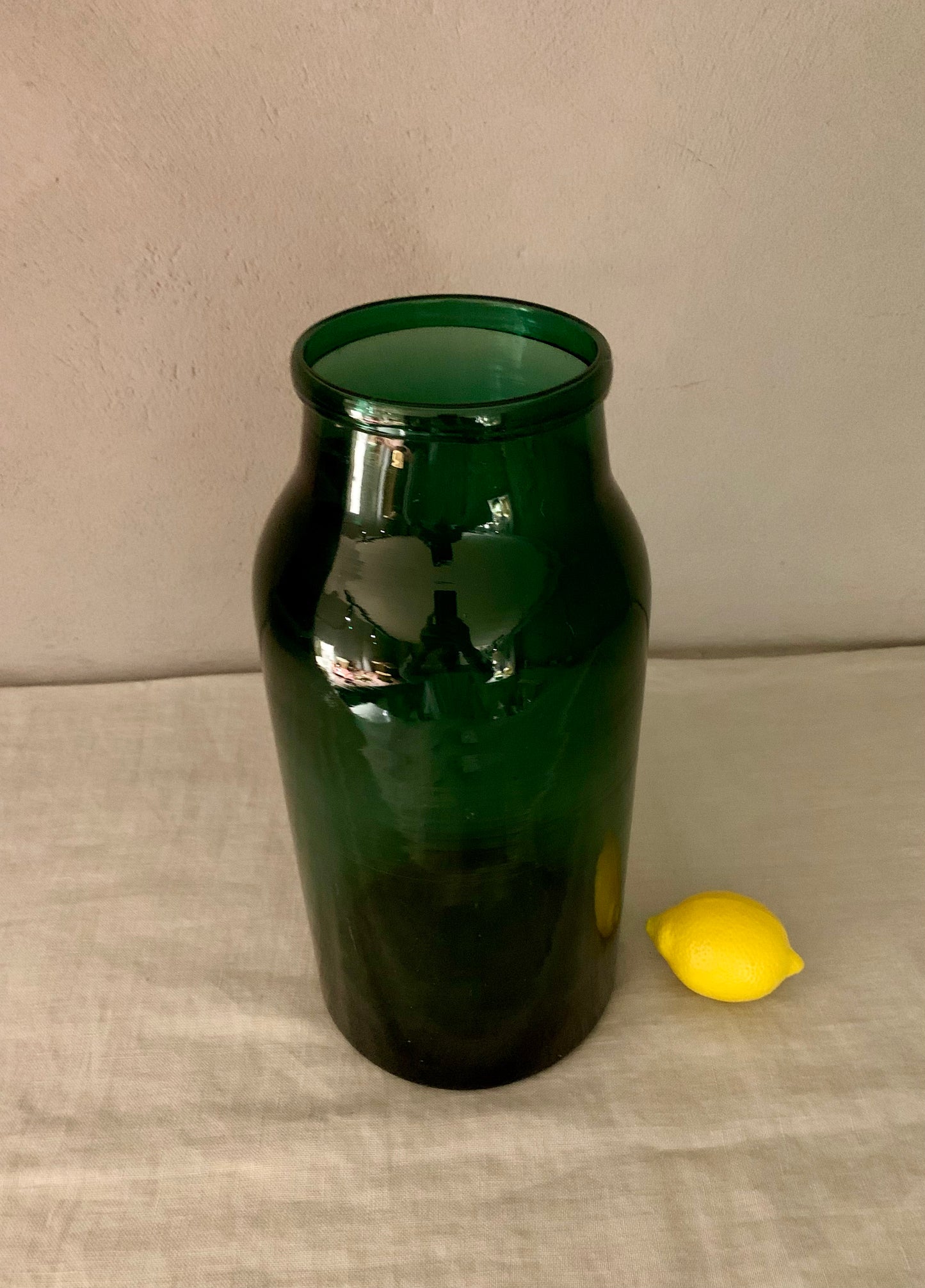 Green Pickle Jar - Vase