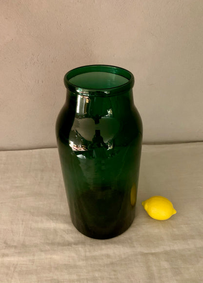 Green Pickle Jar - Vase