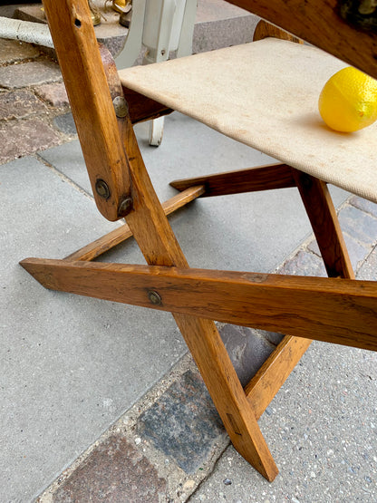 Oak Wood Folding Chair