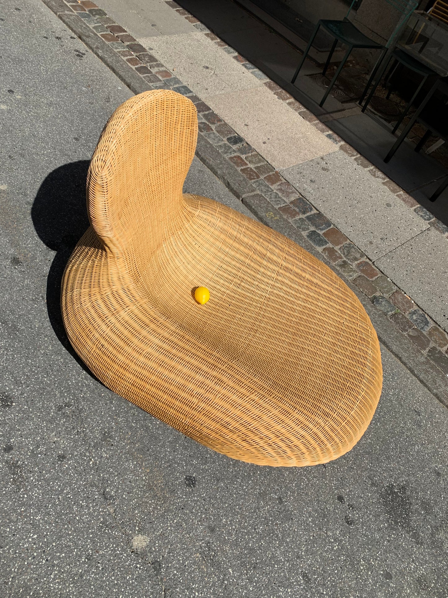 Vintage IKEA Rattan Lounge Chair "Storvik" by Carl Öjerstam
