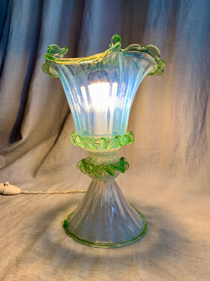 Vintage Murano Table Lamp