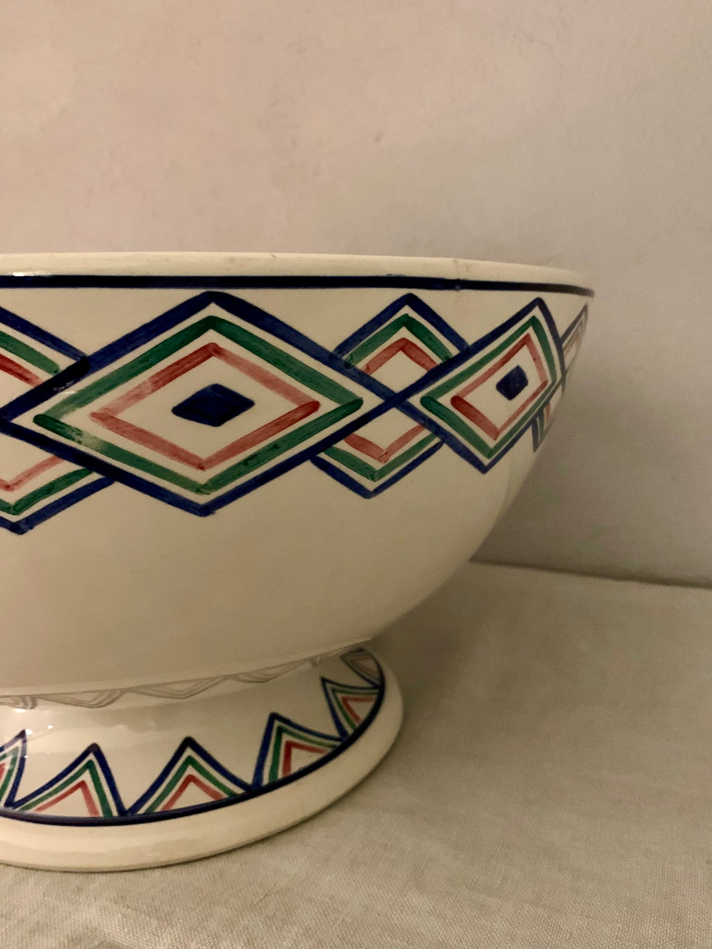 Large Swedish Earthenware Bowl - Gustavsberg