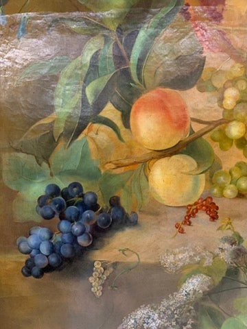 Flower and fruit nature morte