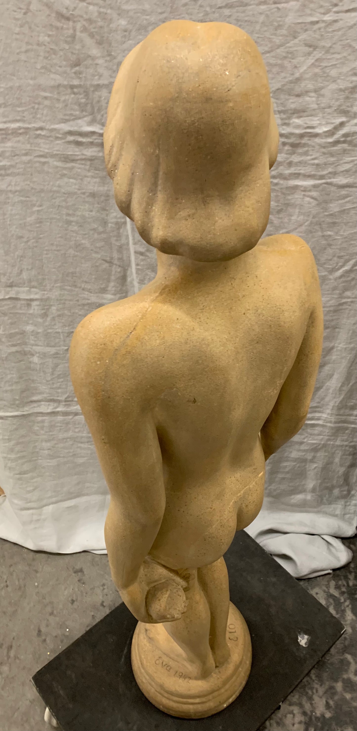 Eve statue by Matilius Schack Elo, 1942
