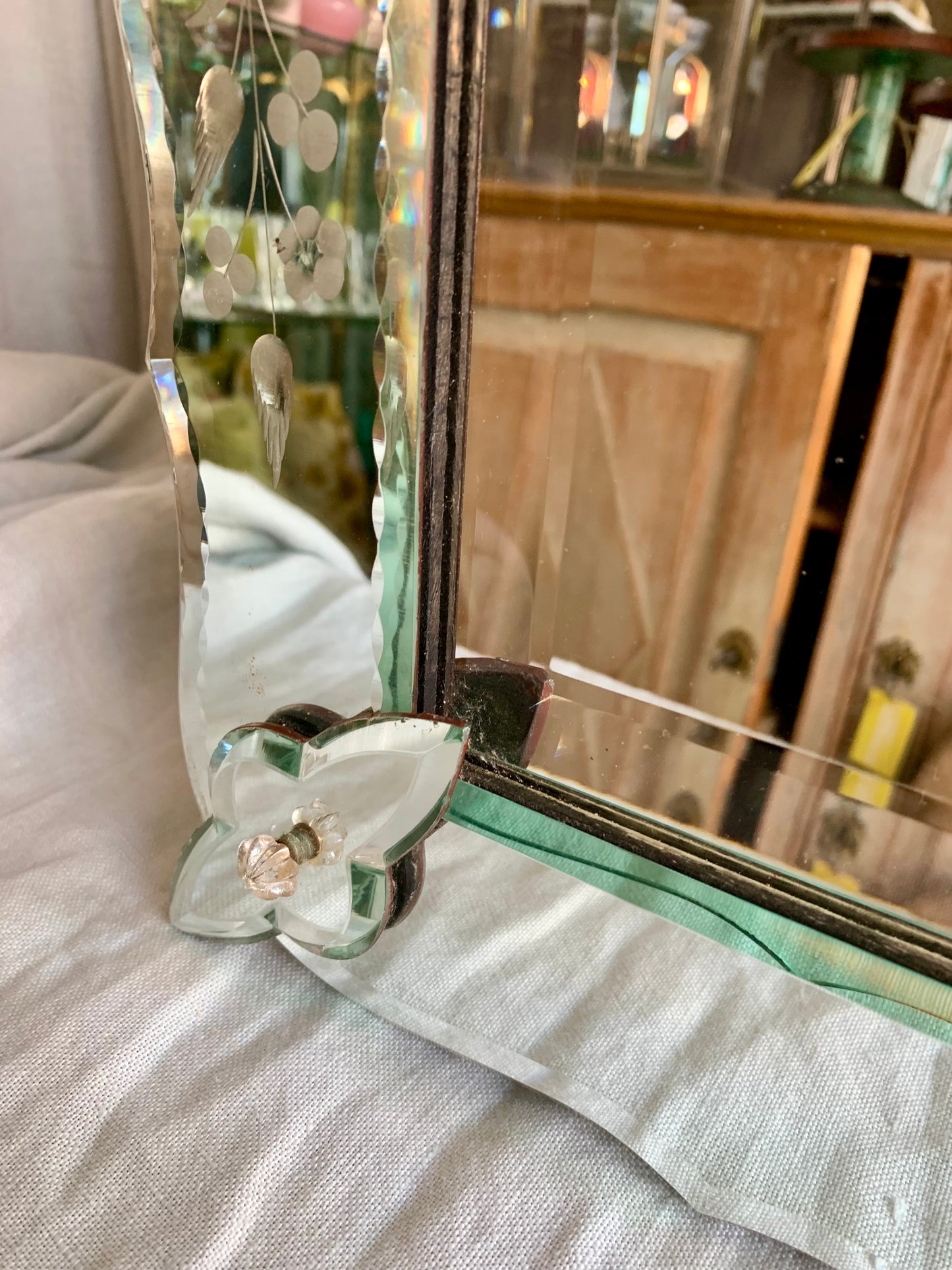 Antique Venetian Mirror