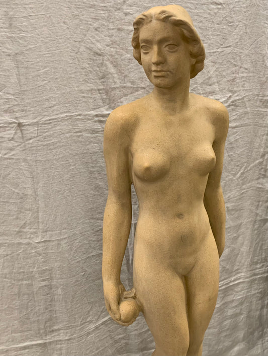 Eve statue by Matilius Schack Elo, 1942