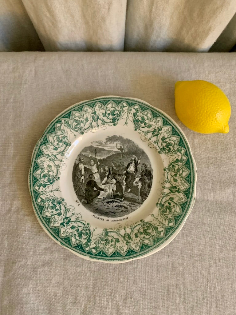 19th Century Earthenware Plate