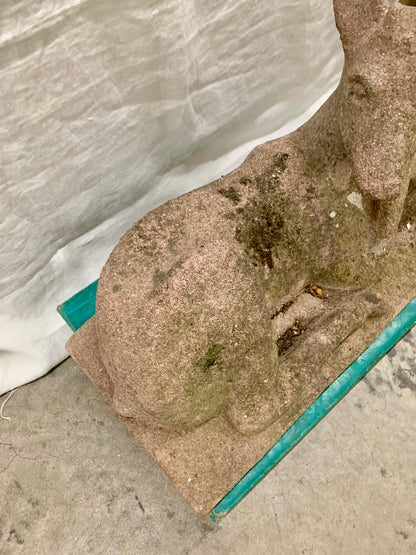 Vintage Deer Garden Statue