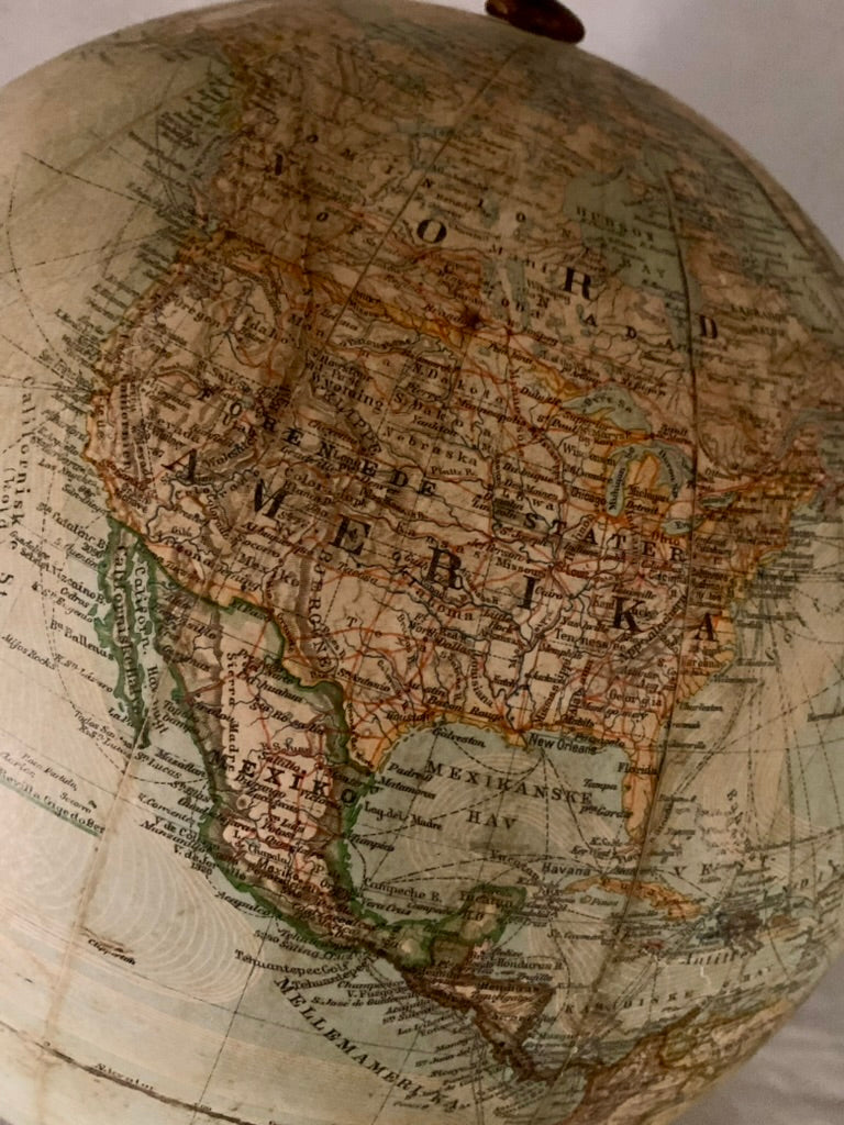 Antique Danish Globe