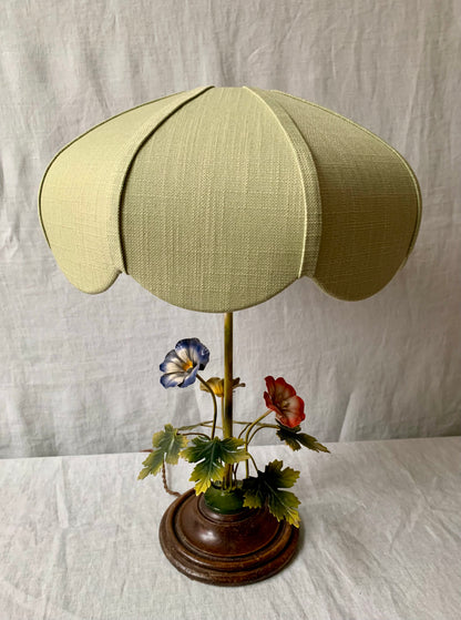 French 1930's Flower Lamp