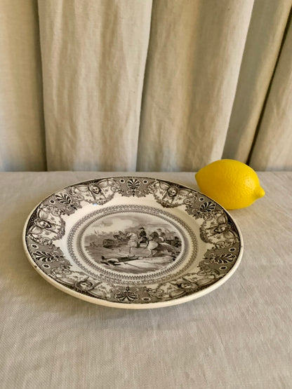 19th Century Earthenware Plate