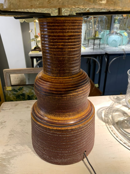 1960-70s Large French Ceramic and Resin lamp