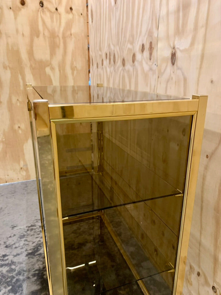 1970s Glass Cabinet - Vitrine