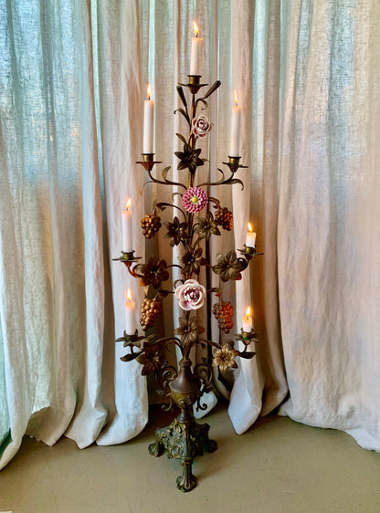 Large French Church Candelabra